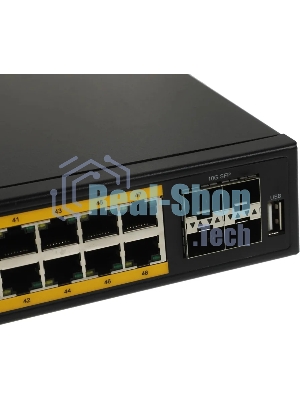 Коммутатор Cudy GS2048PS4-720W, 48×1 Гбит/с, 4×10 Гбит/с SFP+
