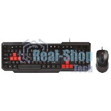 Комплект клавиатура+мышь Smartbuy ONE 230346AG беспроводной, USB, 1200 DPI, чёрный
