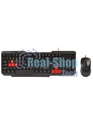 Комплект клавиатура+мышь Smartbuy ONE 230346AG беспроводной, USB, 1200 DPI, чёрный