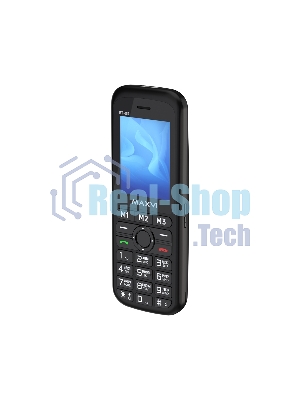 Мобильный телефон Maxvi RT-03 + док-станция, черный