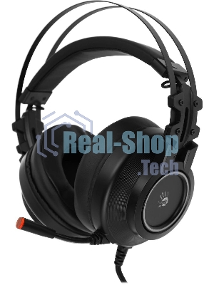 Гарнитура Bloody G528C чёрный, проводная, подсветка