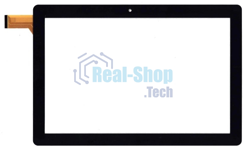 Сенсорное стекло (тачскрин) TurboPad kids 10.1 (2021), черное