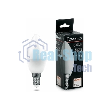 Лампа светодиодная Feron PRO LB-1307 свеча E14 7.5W 4000K