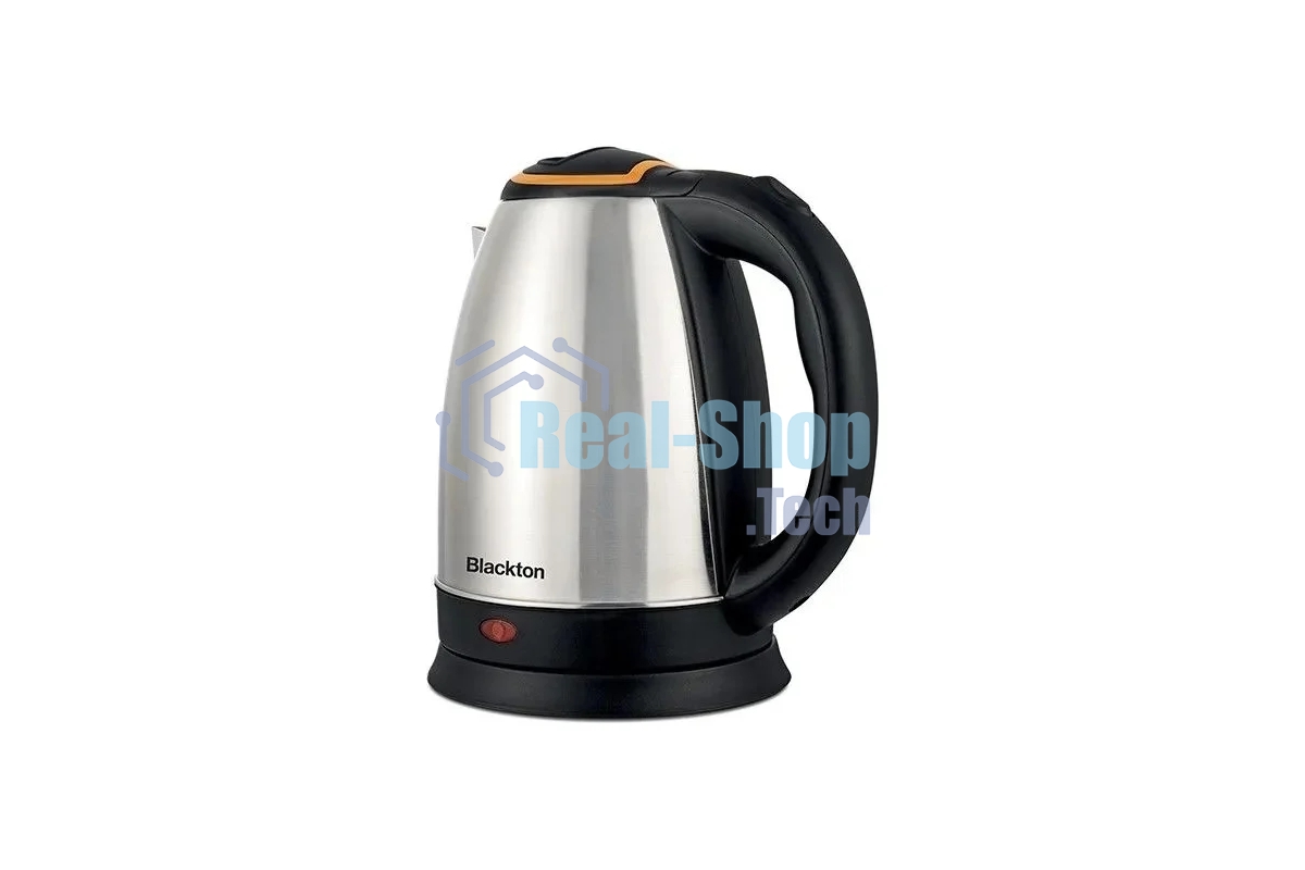 Электрочайник Blackton Bt KT1810S сталь/оранжевый, 1.8 л, 1500 Вт