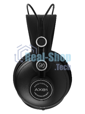 Проводные наушники Axelvox AX81 черный, полноформатные