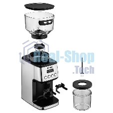 Кофемолка Kitfort КТ-790 180Вт сист.помол.:жернова вместим.:320гр нержавеющая сталь/черный