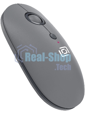 Мышь беспроводная Oklick 409MW графитовый, 1600 dpi, радиоканал, Bluetooth, USB, кнопки - 4