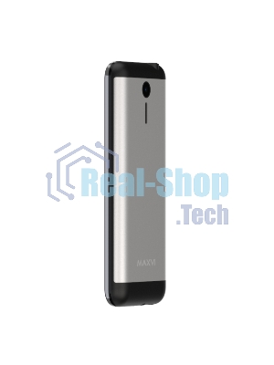 Мобильный телефон Maxvi X10i серебристый металлик