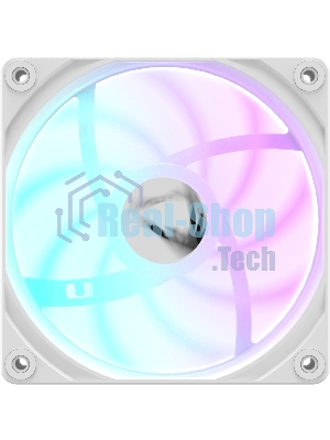 Вентилятор для корпуса Formula PA120 ARGB 120х120x25 белый 4-pin 26.8дБ (PA120 WHITE) Ret