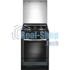 Плита газовая Gefest ПГ 6300-03 0046 черный, конфорок 4 шт, духовка 52 л, 60 см x 85 см x 60 см