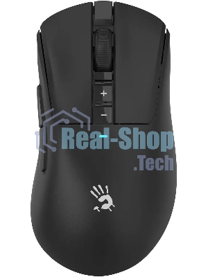 Мышь беспроводная A4Tech Bloody R73 Ultra черный оптическая 20000dpi беспров. USB-C 7but (R73 ULTRA BLACK)