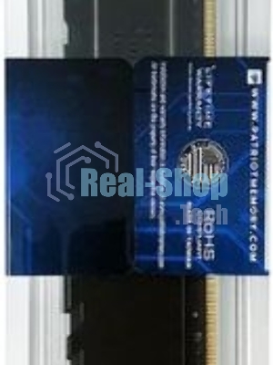 Оперативная память Patriot Signature Premium, DDR4, 32GB (1x32GB), 3200 MHz, CL22, с радиатором, чёрный