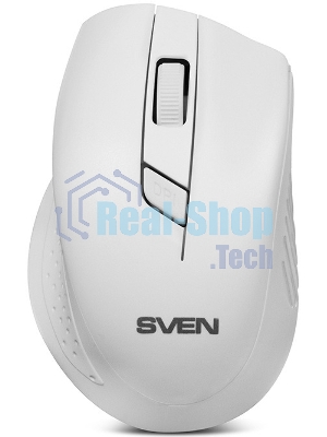 Мышь беспроводная SVEN RX-325 белый, 1000 dpi, радиоканал, USB, кнопки - 4
