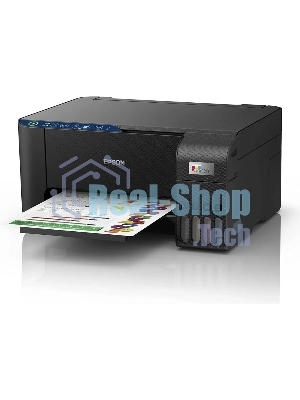МФУ струйное Epson EcoTank L3252/А4/цветная печать/до 5-10 стр. в мин./лоток подачи 100 л./черный (C11CJ67423) (L3252)