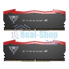 Оперативная память Patriot Viper Xtreme 5, DDR5, 32GB (2x16GB), 8200MHz, CL38, DIMM, с радиаторами, черный