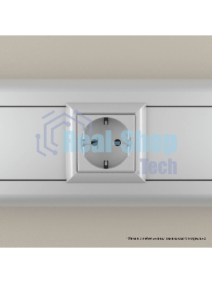 Розетка DKC Avanti 4404002 1-м 2 модуля, 