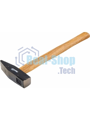 Молоток слесарный Sparta 102045 200 г, квадратный боек, деревянная рукоятка