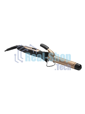 Щипцы для завивки волос BBK BST2501 черный/шампань, 25 мм, 200 °C, 1 режим