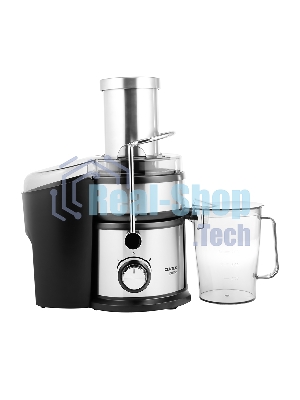 Соковыжималка Centek CT-1214 стальной/чёрный, центробежная, 1500 Вт, 1100 мл, механическое