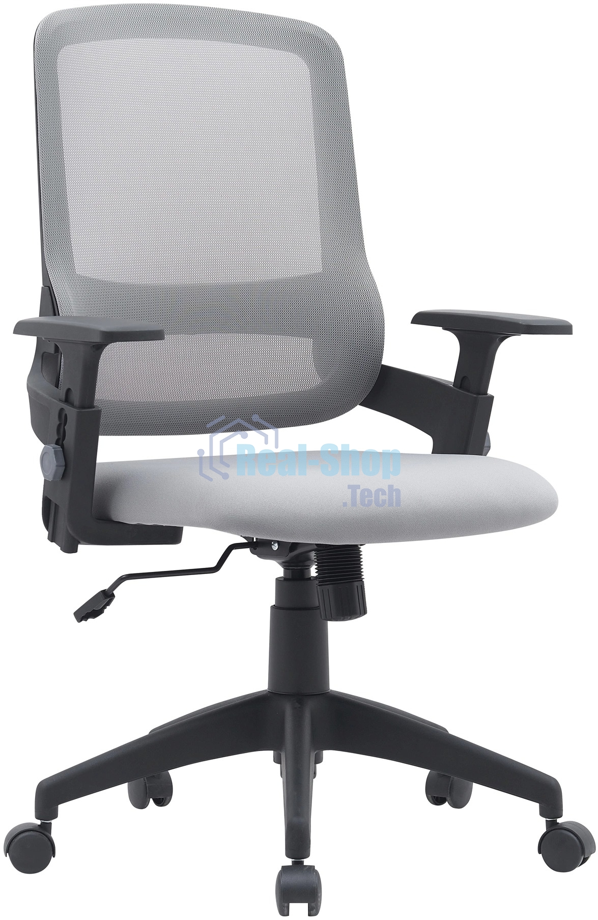Кресло Cactus CS-MC313-BKGY черный, сетка