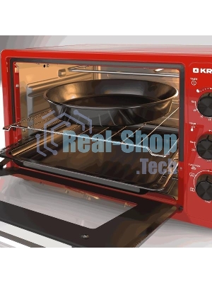 Мини-печь KRAFT KN-MO 3902 FKR красный