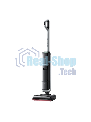 Пылесос вертикальный моющий Dreame Wet& Dry Cordless Vacuum Cleaner H15 Pro Heat черный, питание от аккумулятора, 400 Вт, уборка влажная/сухая, пылесборник 0.7 л