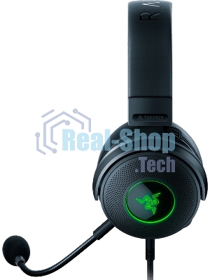 Гарнитура Razer Kraken V3 чёрный, проводная, USB, подсветка
