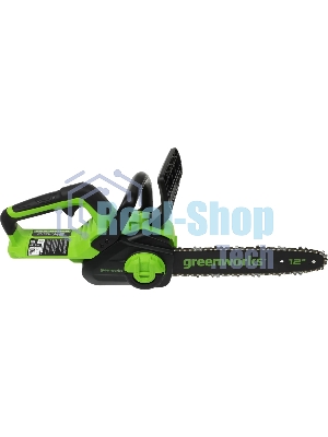 Цепная пила аккумуляторная Greenworks GD24CS30, 24V, 30 см, бесщеточная, без АКБ и ЗУ [2007007]