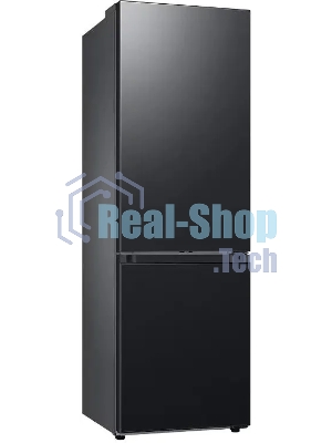 Холодильник Samsung RB34C7B5EB1/EF черный мат. двухкамерный 230/114л морозилка снизу, No Frost