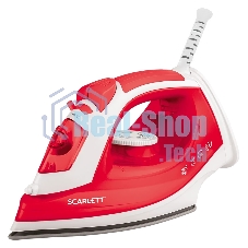 Утюг Scarlett SC-SI30P15 красный, 2000 Вт