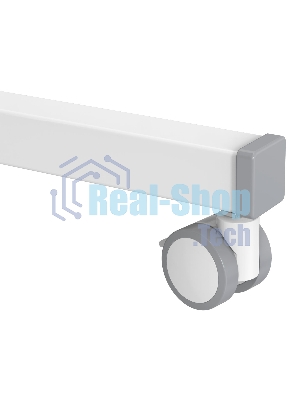 Стол для ноутбука Cactus VM-FDE101 столешница МДФ белый 80x60x123см (CS-FDE101WWT)
