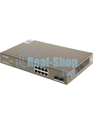 Коммутатор 8GE/2SFP POE MANAGED G3310P-8-150W IP-COM