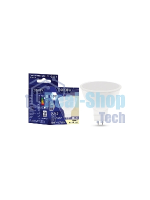 Лампа светодиодная TOKOV ELECTRIC 10Вт Soffit 3000К GU5.3 176-264В