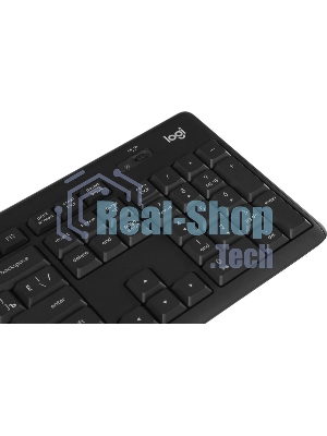 Комплект клавиатура+мышь Logitech MK295 беспроводной, USB, чёрный
