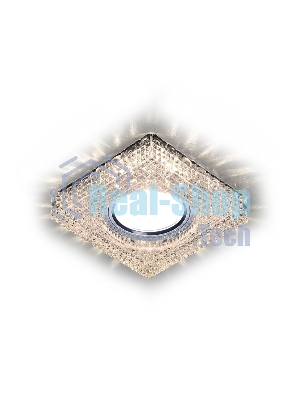 Встраиваемый точечный светильник S272 CL/WW хром/прозрачный MR16+3W(LED WARM)