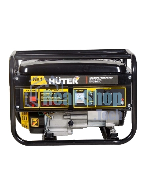 Электрогенератор бензиновый Huter DY2500L, 2.2 кВт, 66 дБ, 38.3 кг