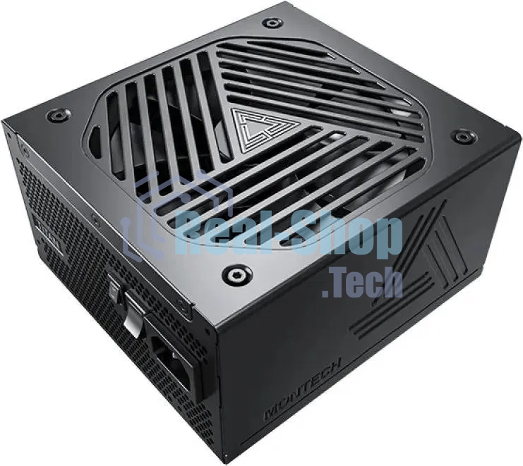 Блок питания Montech ATX 1200W TITAN GOLD Gen.5, 1200 Вт, 80 PLUS GOLD, 135 мм, модульный, черный