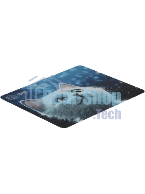 Коврик для мыши Cactus белый Cat 220x180x2мм (CS-MPC-P06XS)