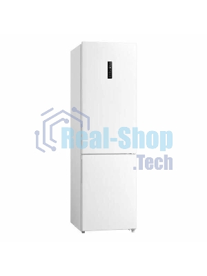 Холодильник General Electronics GE-ID401w белый двухкамерный 256/104л морозилка снизу, No Frost
