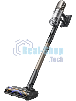 Пылесос вертикальный Dreame Z40 Aqua Cycle Pro черный/золотистый, питание от аккумулятора, 250 Вт, уборка влажная/сухая, пылесборник 0.5 л
