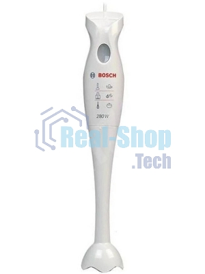 Блендер погружной Bosch MSM 6B100 белый, 280 Вт, 1 скорость