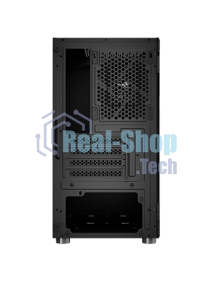 Компьютерный корпус Aerocool/Formula CS-111-G-BK-v1 (mATX, 0.5мм, стекло, USB 3.0 x1, USB 2.0 x2, 1x 12cm Black Fan)