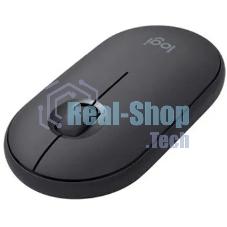 Мышь беспроводная Logitech Pebble 2 M350S графитовый, 4000 dpi, Bluetooth, кнопки - 3