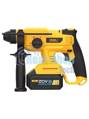 Перфоратор Deli DC300, SDS-plus, 18 В, 2 Дж, от аккумулятора