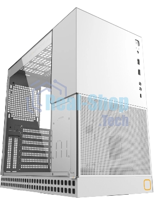 Компьютерный корпус без блока питания Geometric Future Model 4 King Arthur, Midi-Tower, TG, no fans, 2xUSB-A 3.0, 1xUSB 3.2 Type-C, E-ATX, ATX, mATX, mITX белый