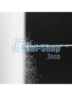 Бур по бетону Denzel двойная спираль, Cobalt W-tip, 12x600 мм, SDS PLUS
