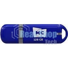 Флешка USB MORE CHOICE МФБ128 Blue (4620202558770), 128GB, USB 2.0, R/W 15/8, синий