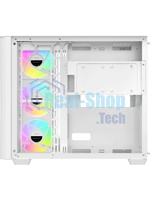 Компьютерный корпус Ocypus Iota C70 WH Curve ARGB Digital ATX без БП (Iota-C70-WHD400CD-GL)
