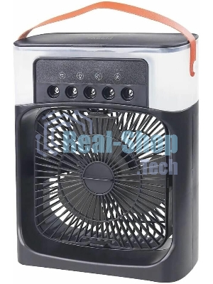 Вентилятор KELLI KL-1020 черный, настольный, 15 Вт, 3 скорости, 10 см