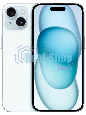 Смартфон Apple iPhone 15 A3090, 6/128Gb, голубой